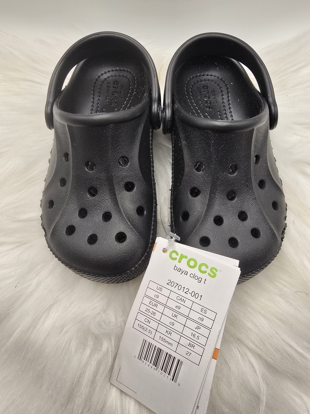 Crocs Kids' Classic Baya Clog - Black
